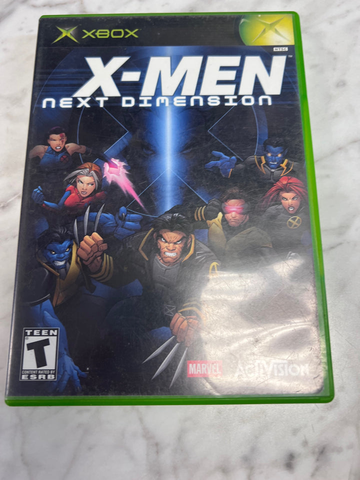 X-Men Next Dimension Original Xbox CASE & MANUAL ONLY CO103025