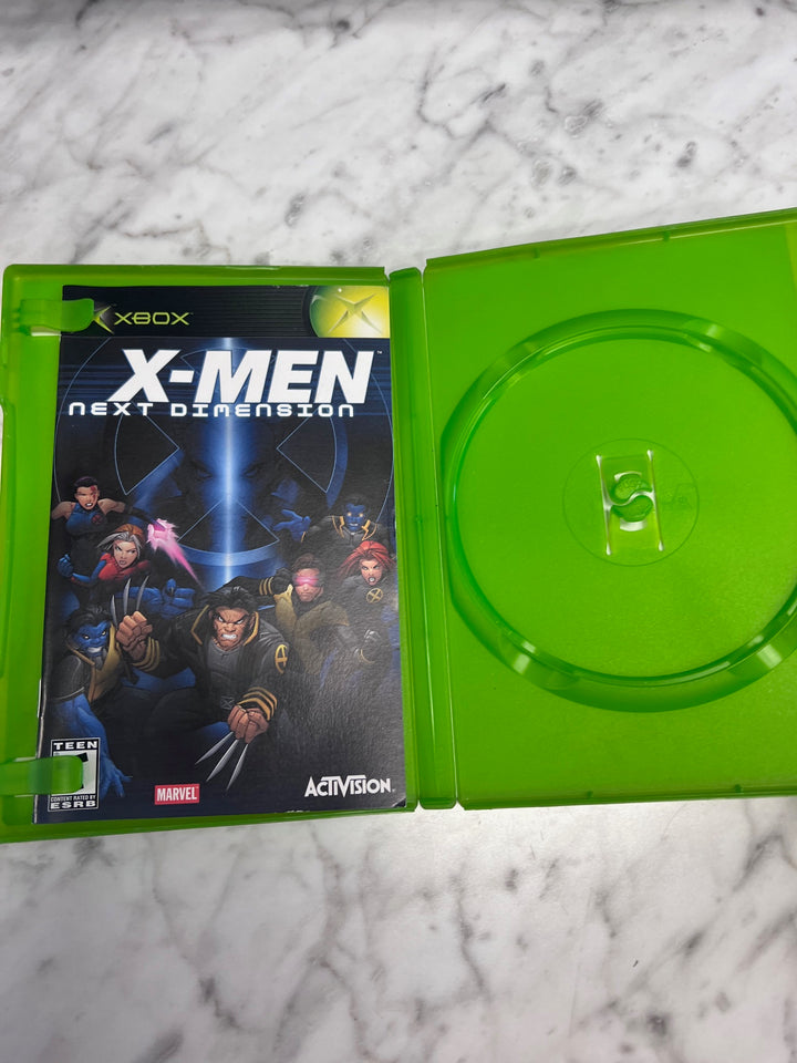 X-Men Next Dimension Original Xbox CASE & MANUAL ONLY CO103025