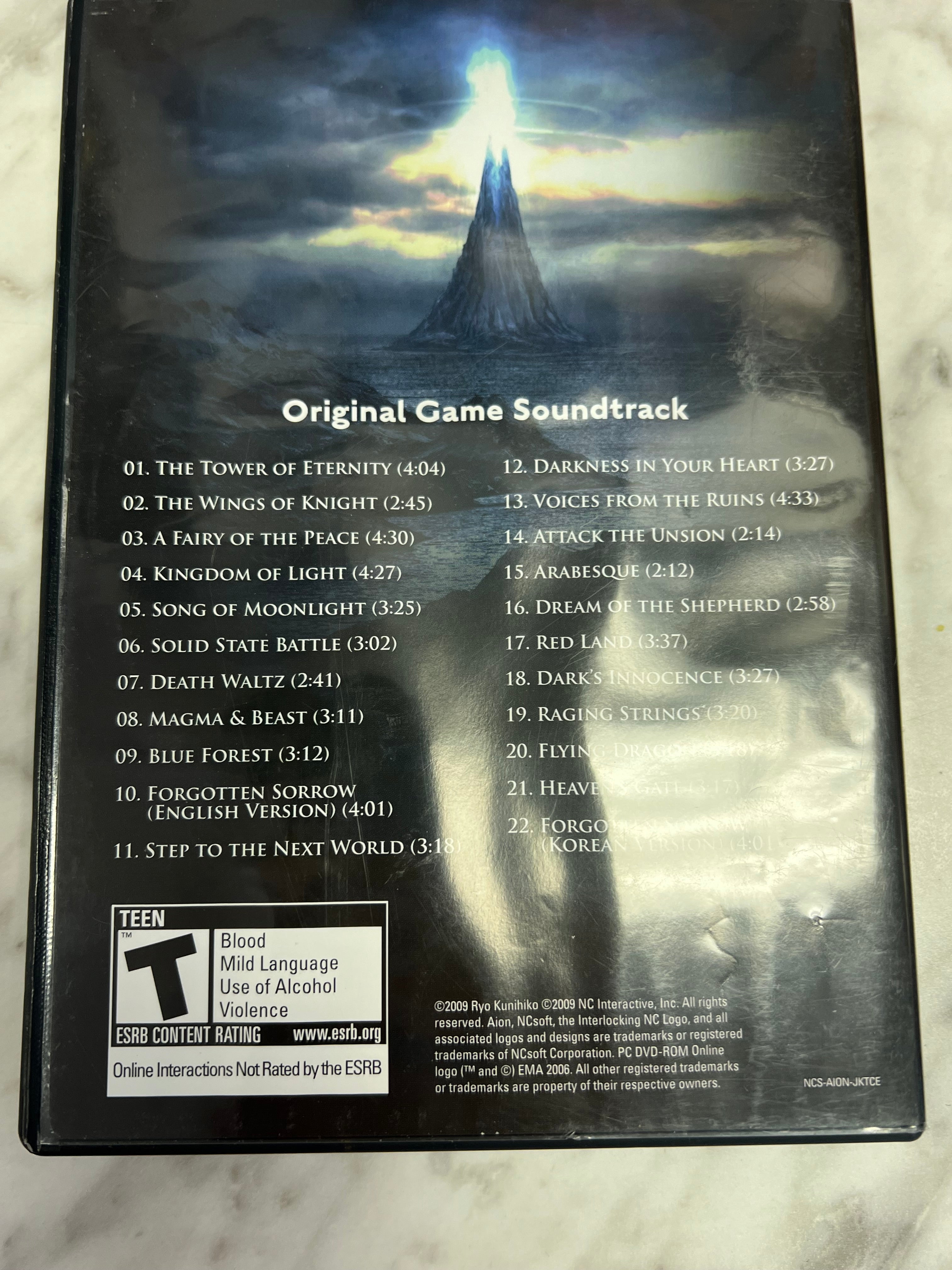 Aion For Pc Dvd-rom Online 2009 Video Game PC73024 – Core Gaming