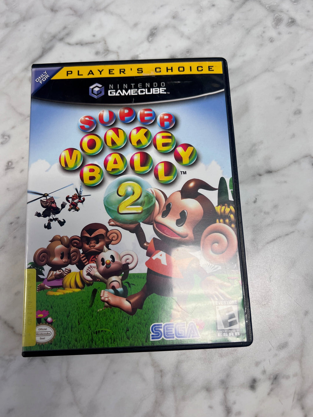 Suepr Monkey Ball 2 Nintendo Gamecube CASE & MANUAL ONLY CO103025