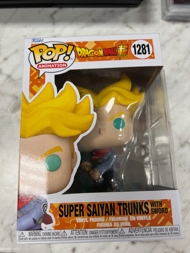 Super Saiyan Trunks with Sword Dragon Ball Super Funko Pop Figure 1281