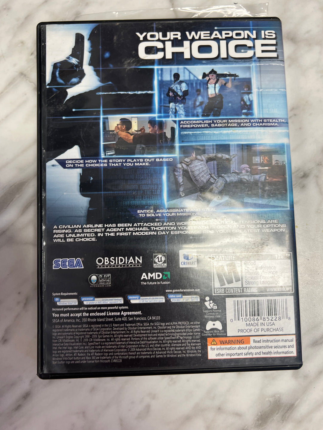 Alpha Protocol The Espionage RPG (PC, 2010)   PC73024