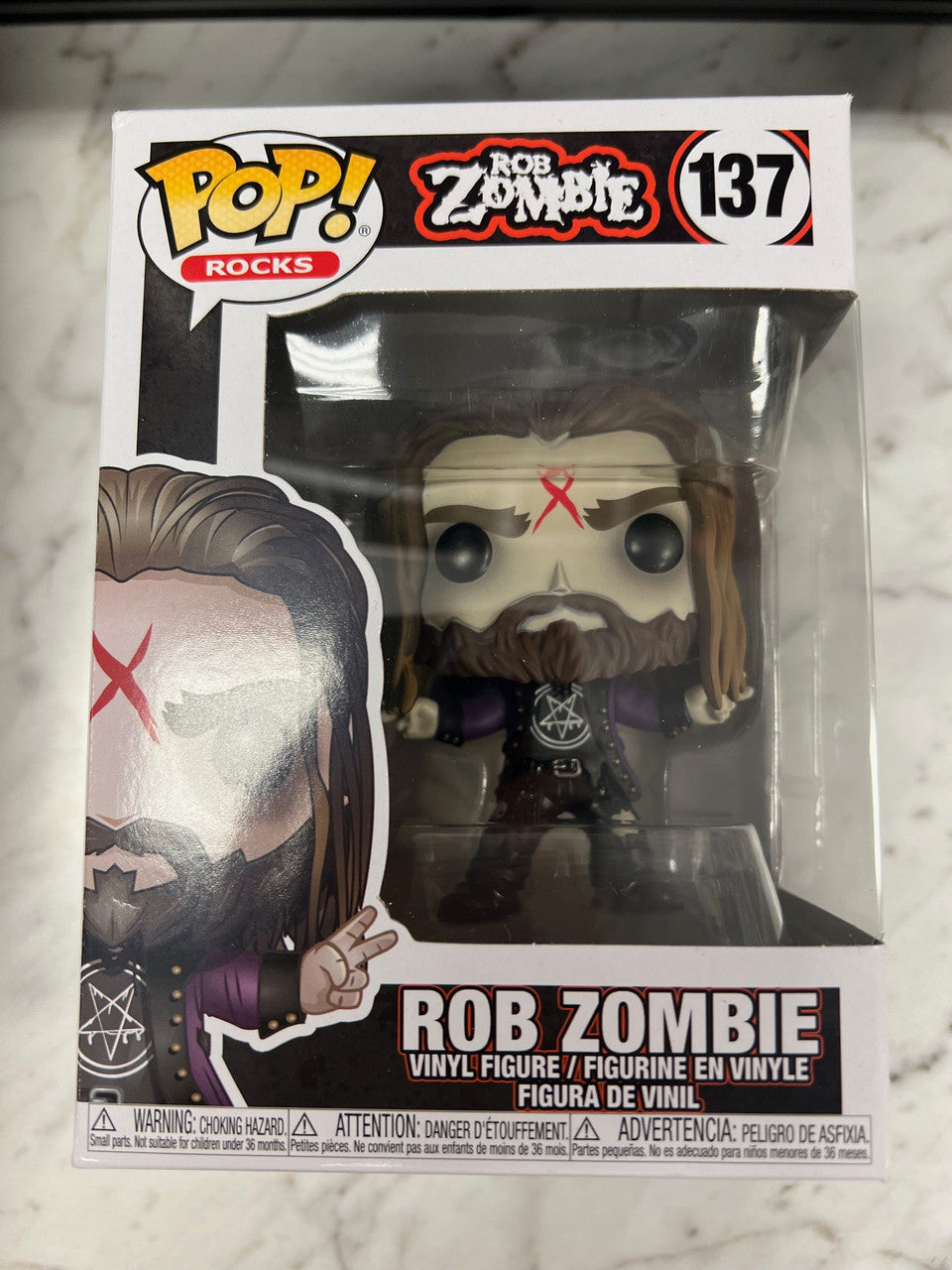 Rob Zombie funko pop figure 137