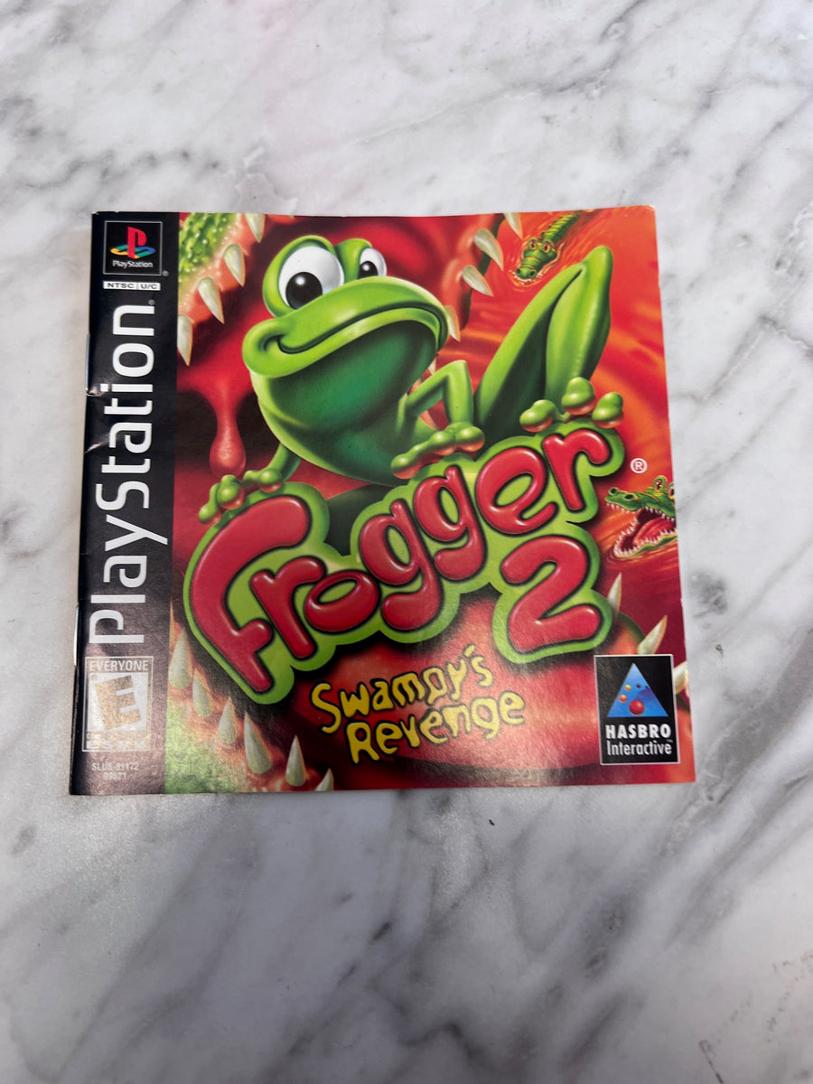 Psone Frogger Frogger 2 PS1 Playstation MANUAL ONLY MO103025 – Core Gaming