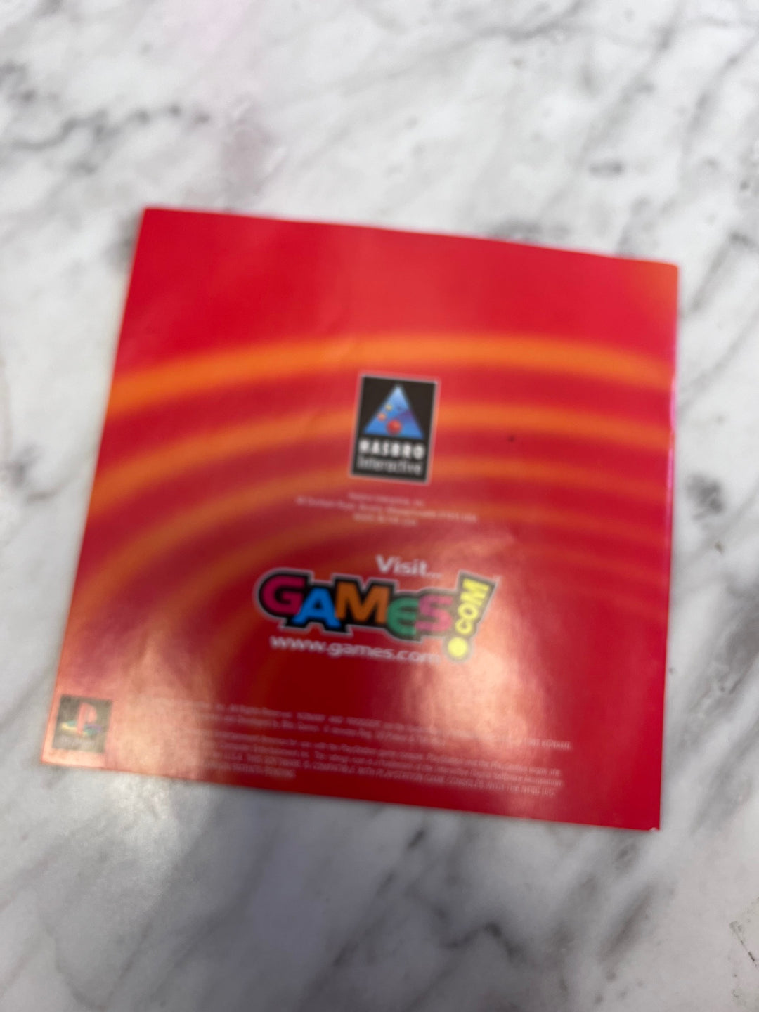 Frogger 2 PS1 Playstation MANUAL ONLY  MO103025