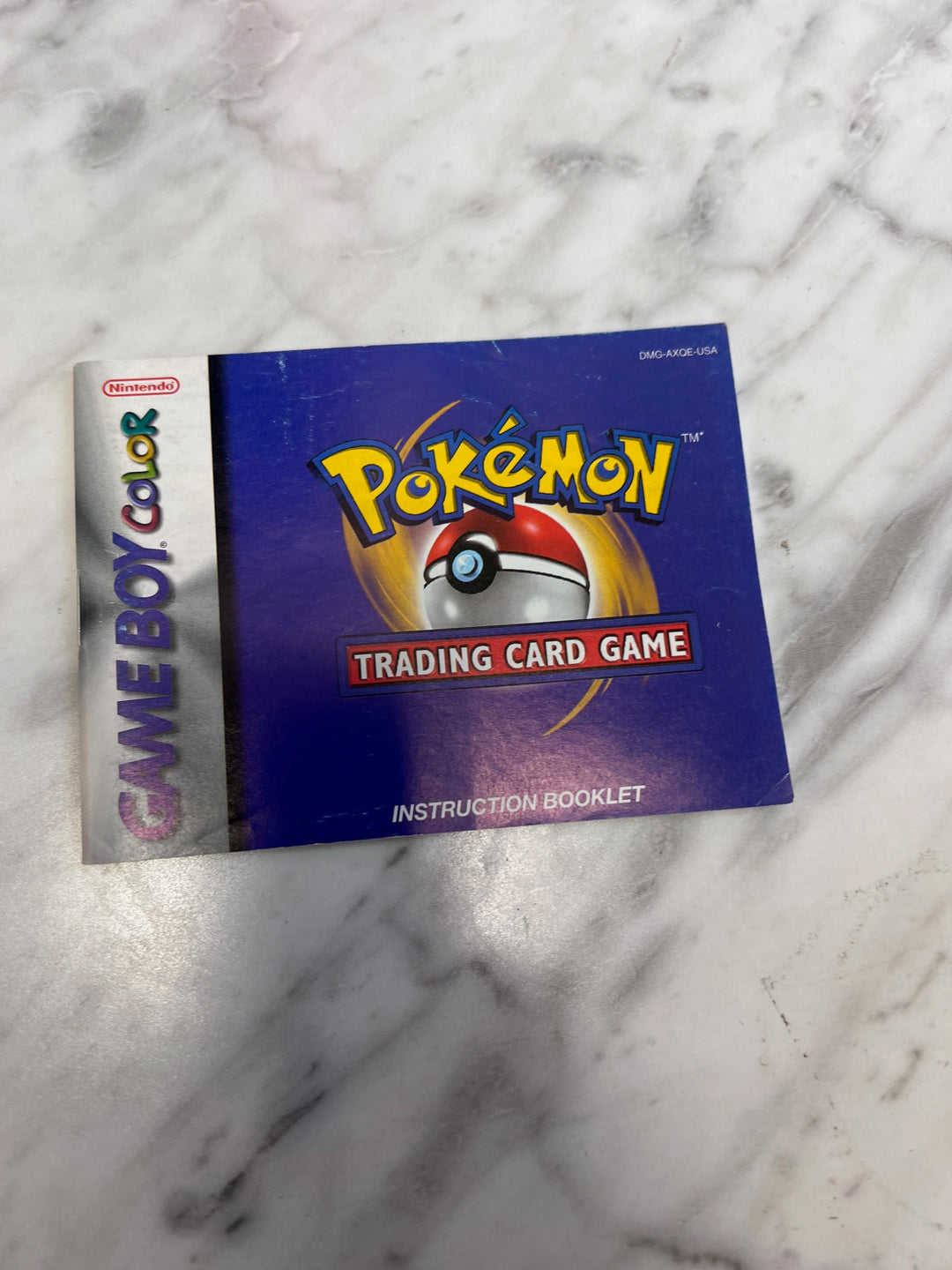 Pokemon Trading Card Game Boy Color MANUAL ONLY  MO103025