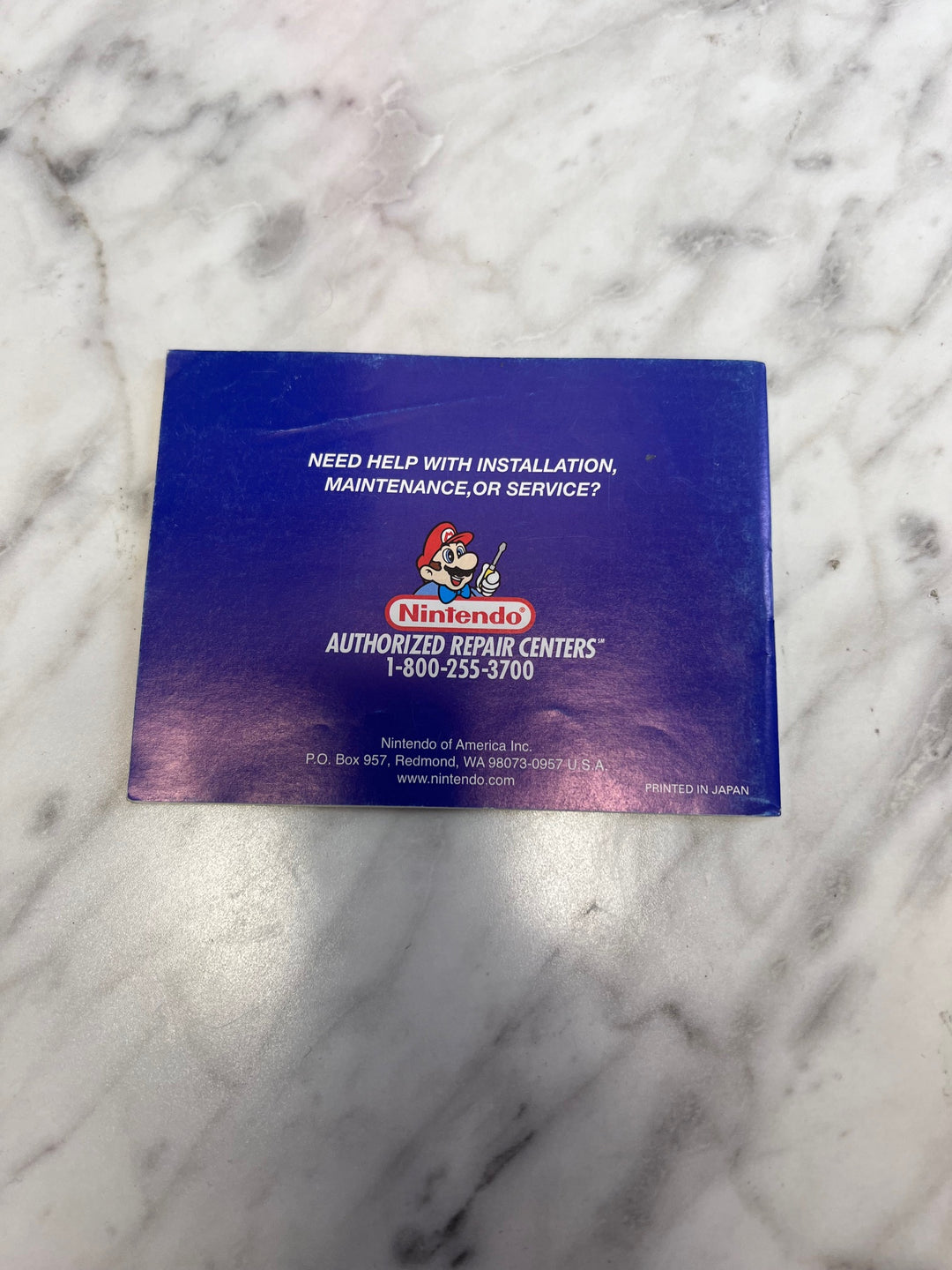 Pokemon Trading Card Game Boy Color MANUAL ONLY  MO103025