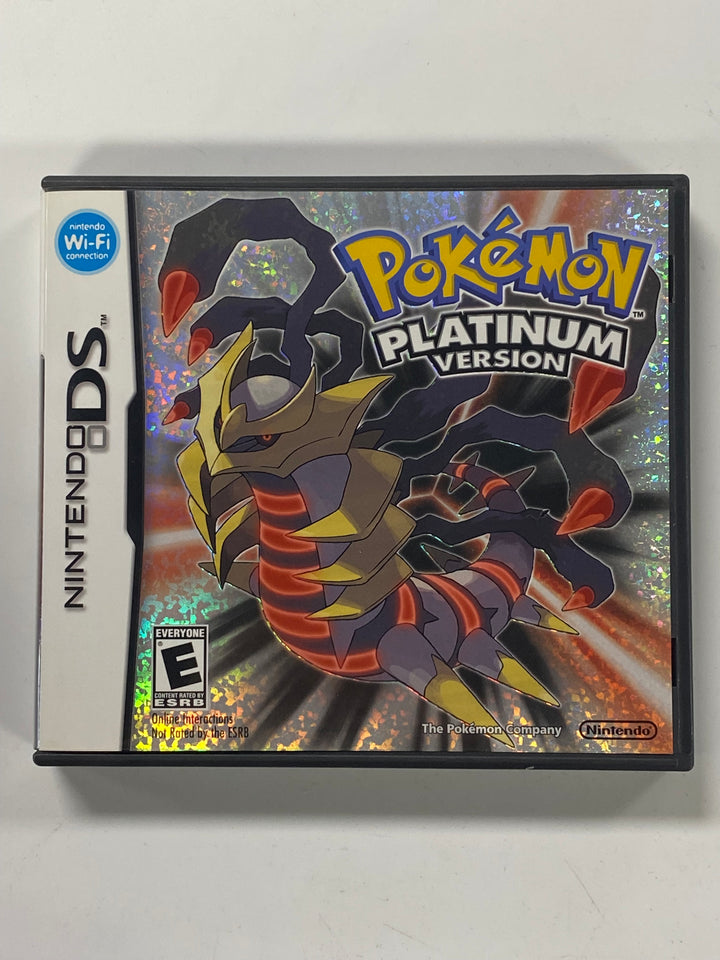 Pokemon Platinum CASE + MANUAL ONLY - DS CO9326