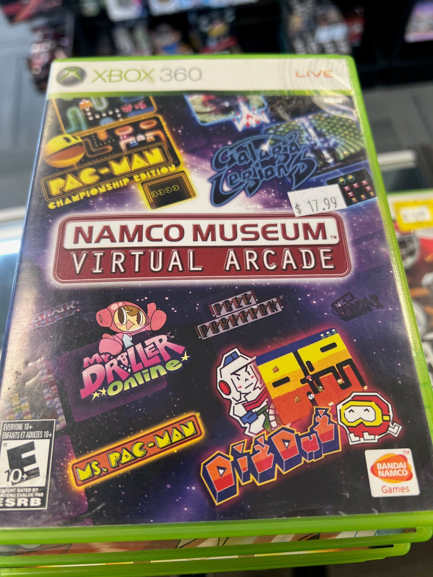 Namco Museum: Virtual Arcade - Xbox 360 X5525 – Core Gaming