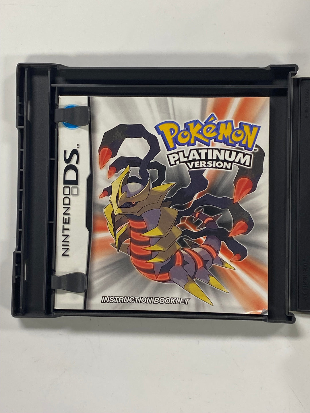 Pokemon Platinum CASE + MANUAL ONLY - DS CO9326