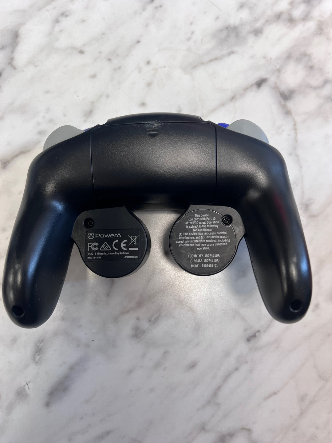 Nintendo Switch Power A GameCube Controller Black Model 1507451-01   UA103025