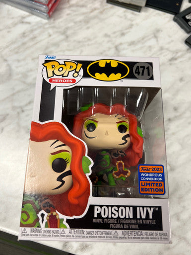 Poison Ivy Batman Wonderous Convention Funko Pop 471