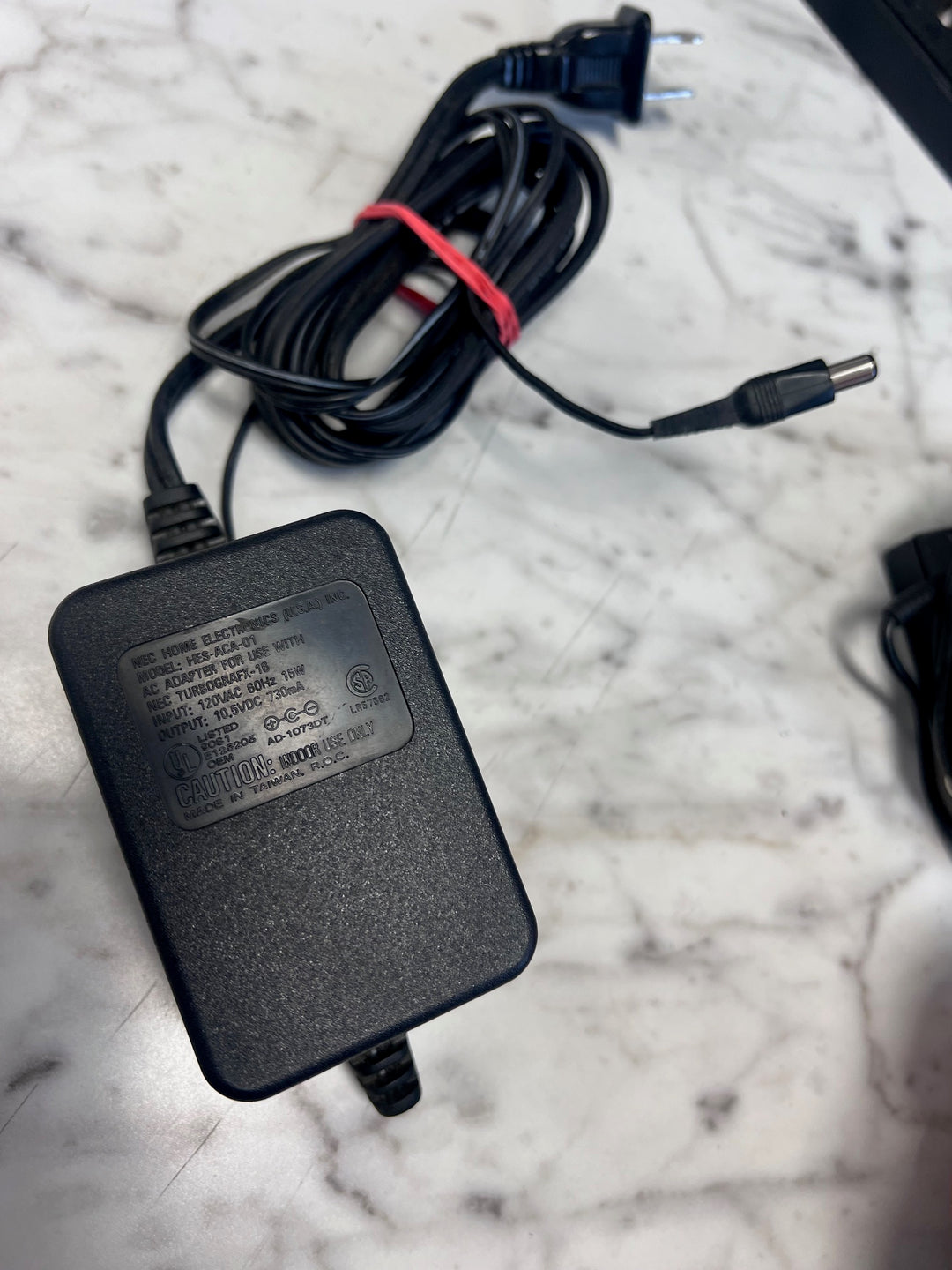 Official NEC TurboGrafx-16 AC Adapter HES-ACA-01 UA103025