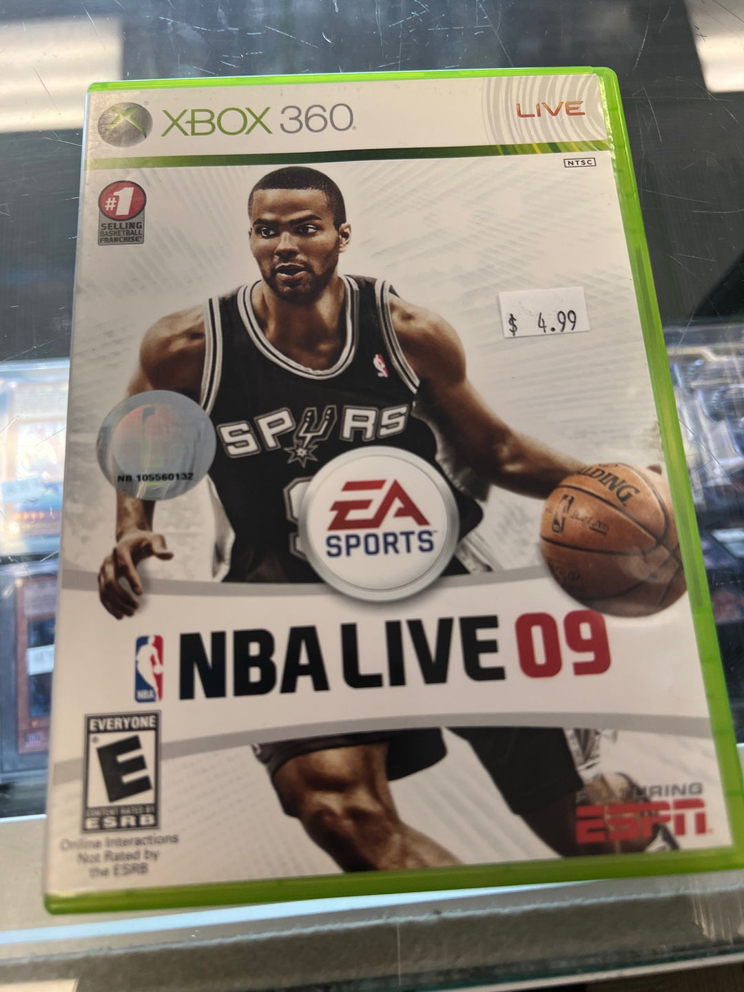 NBA Live 09 - Xbox 360 X5525