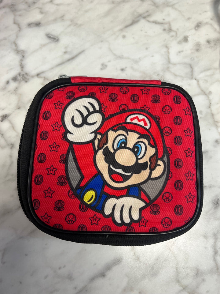 Official Nintendo 2DS Soft Carry Case Used Super Mario Red  UA103025