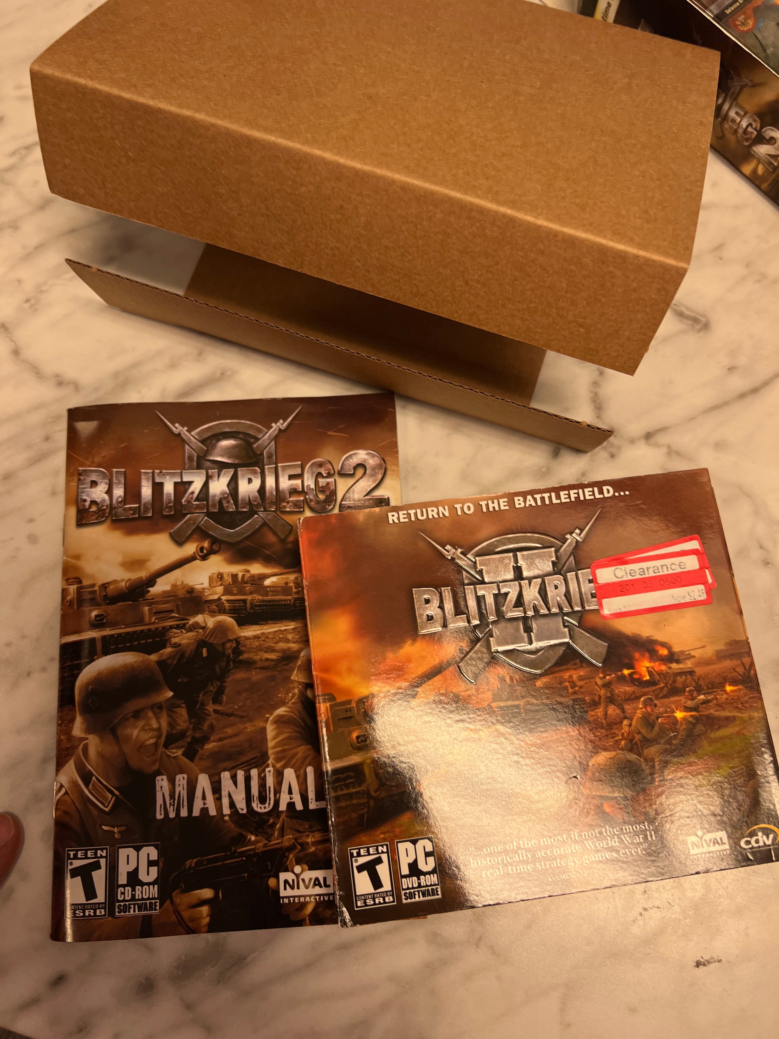Blitzkrieg 2 (PC, 2005) CD-ROM Box Version PC73024 – Core Gaming