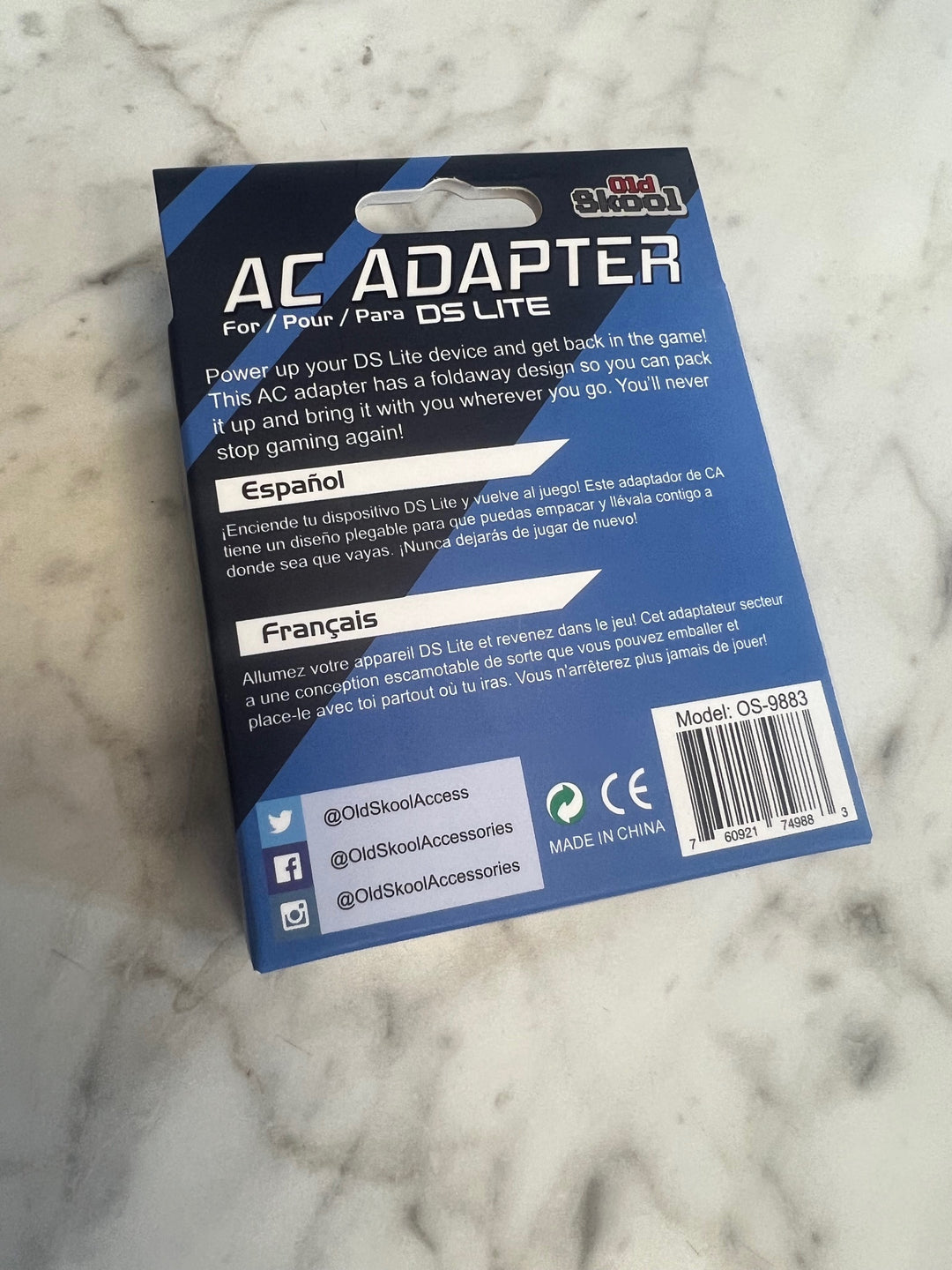 AC Adapter for DS Lite (Old Skool Brand)  NA72925