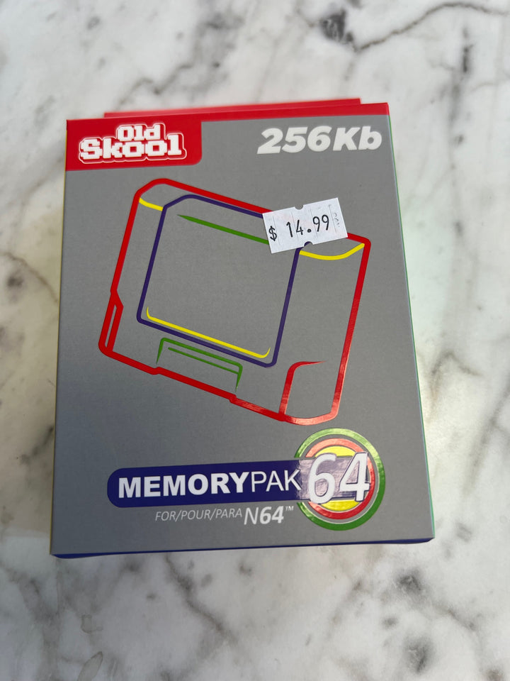 Memory Pak for Nintendo 64 N64 (Old Skool Brand)  NA72925