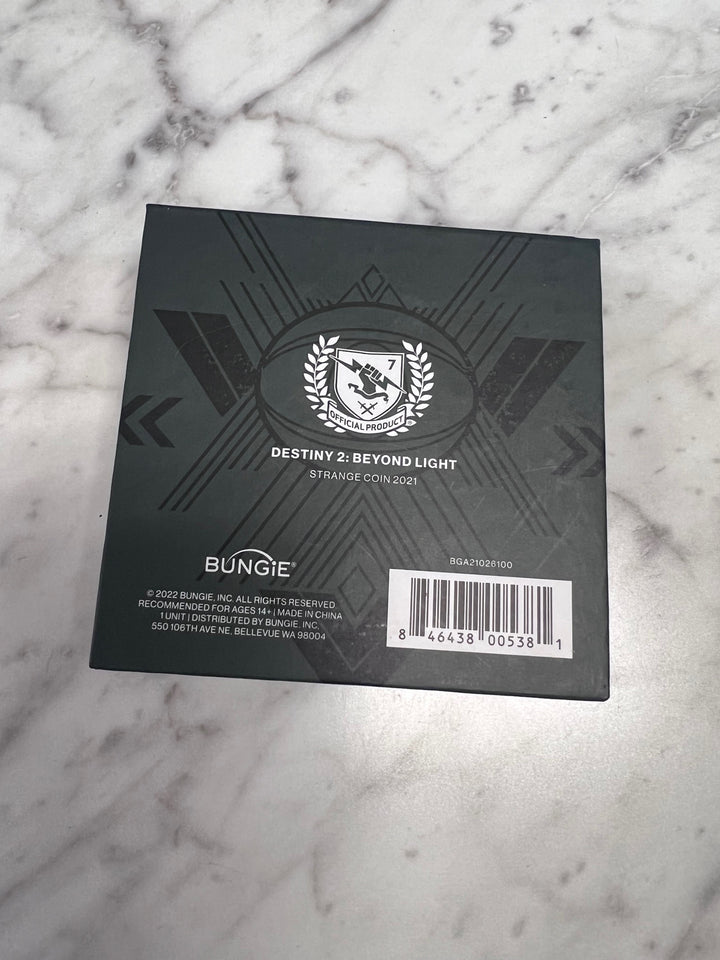 Destiny 2 Bungie Rewards Strange Coin Exclusive Collectible NO EMBLEM   UA103025