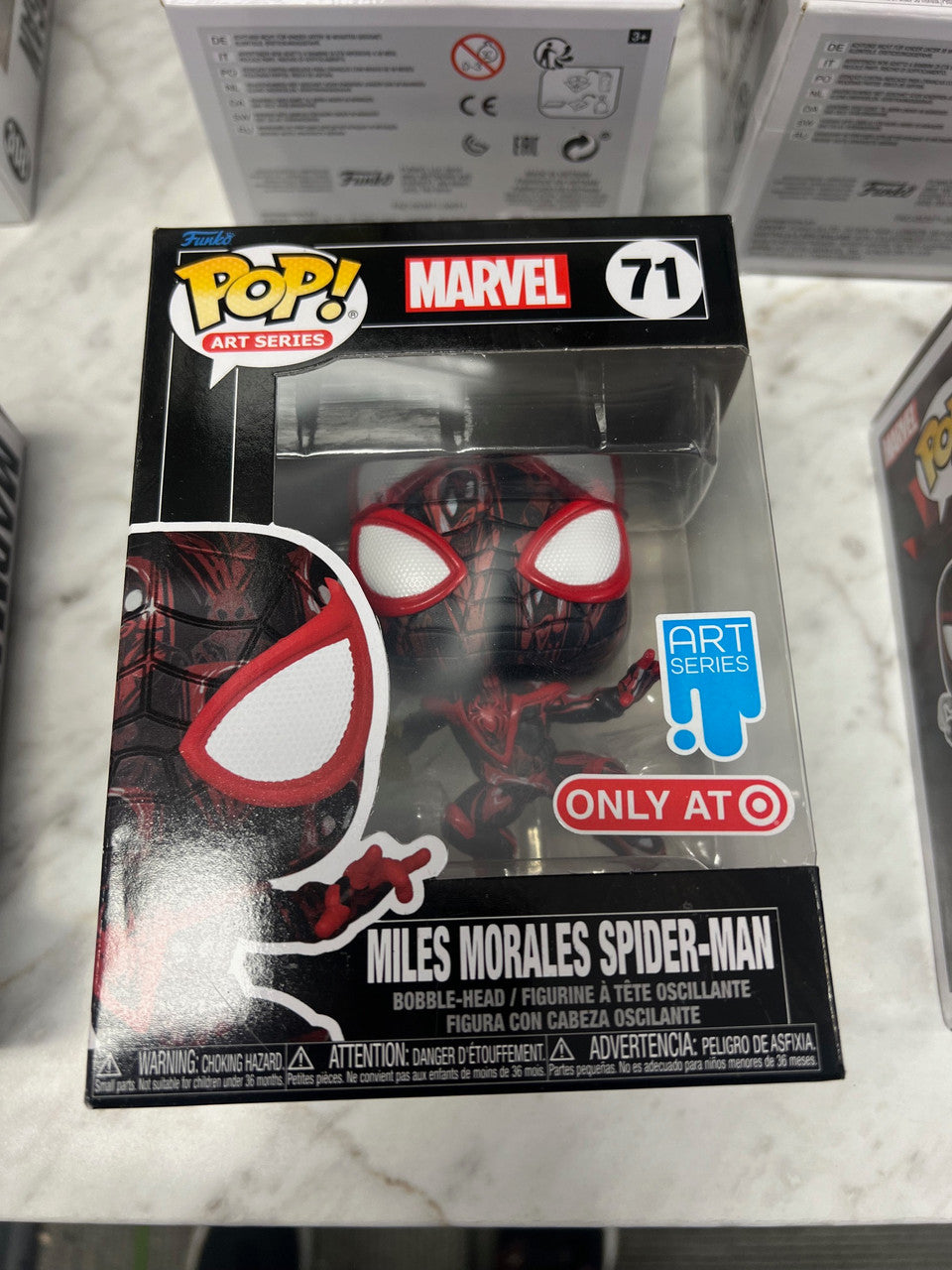 Miles Morales Spider-man Art Series Target Exclusive Funko Pop figure 71