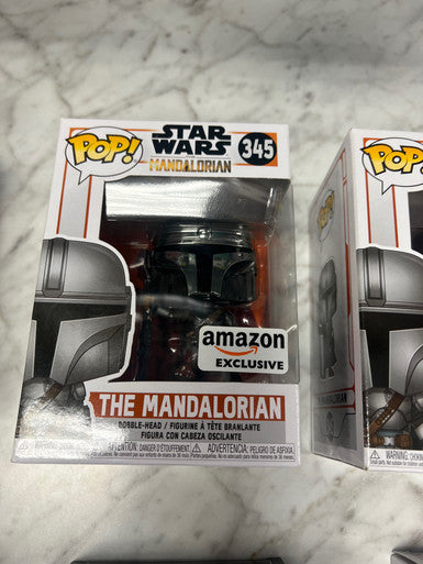 The Mandalorian Amazon Exclusive Funko Pop Chrome