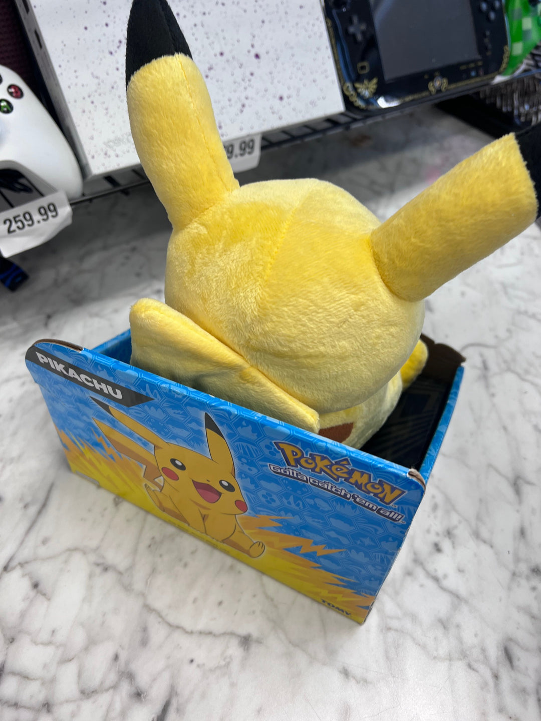 Tomy Pokemon Pikachu 10" Plush in Box   PL103025