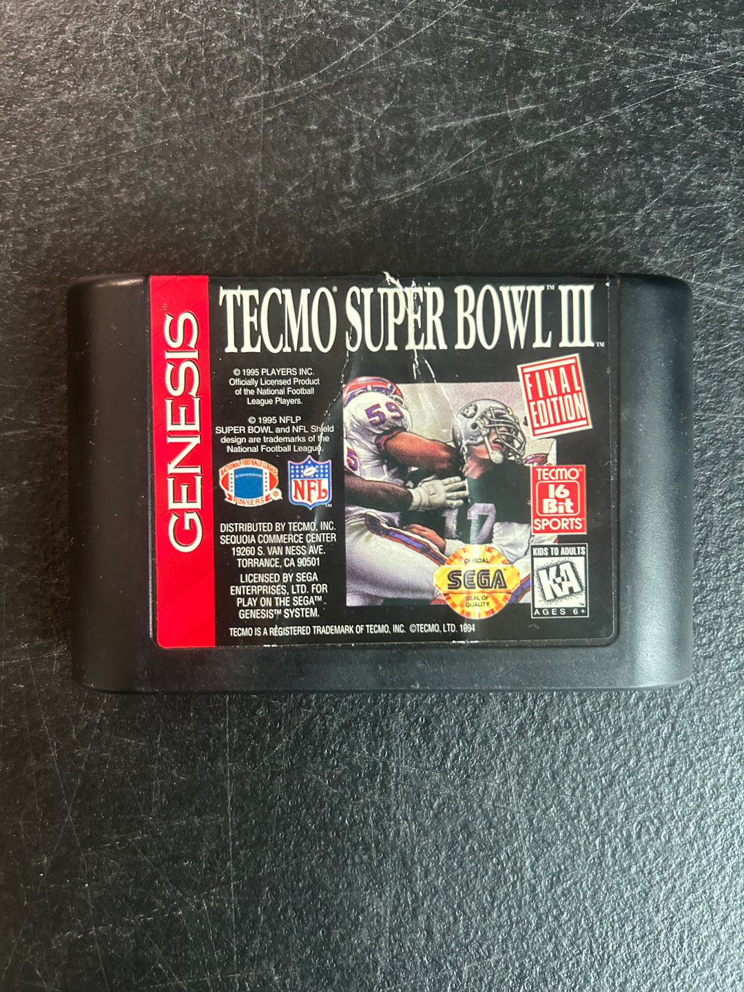 Tecmo Super Bowl III - Sega Genesis NI41926