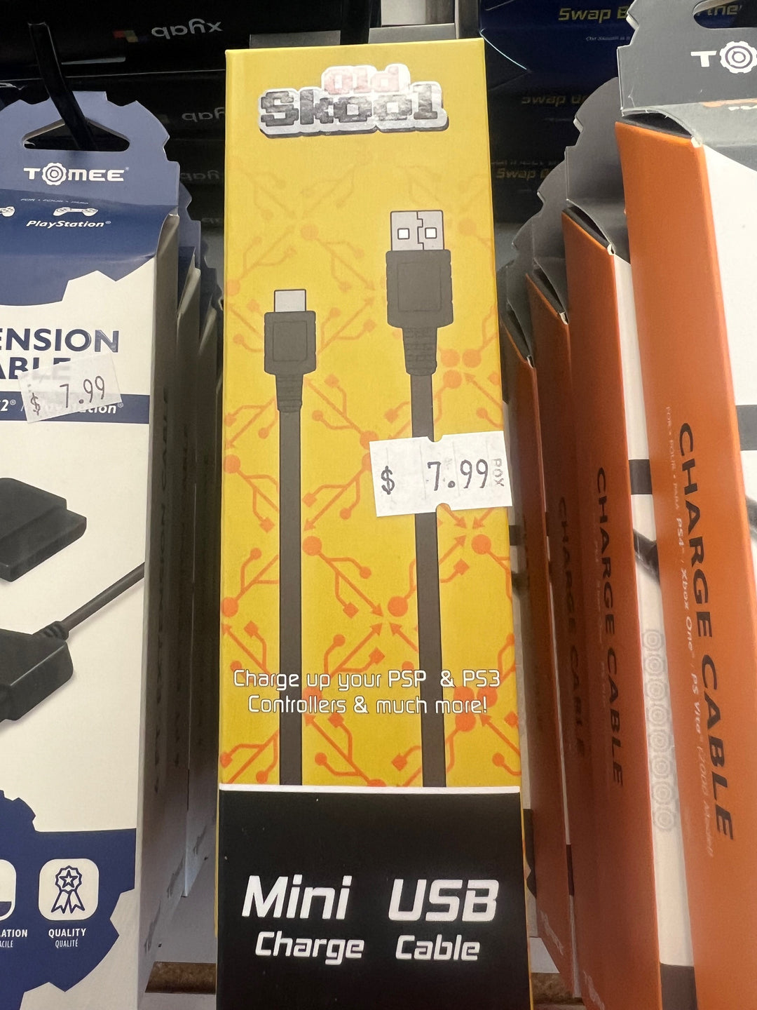 Mini USB Charge Cable (For PS3 and PSP) Old Skool Brand  NA72925