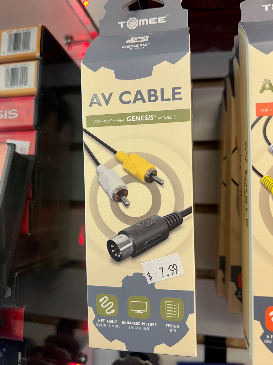 Tomee - AV Cable for Sega Genesis (Model 1) NA72925