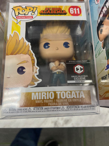 Mirio Togata My Hero Academia Chalice Collectibles Exclusive Funko Pop 611