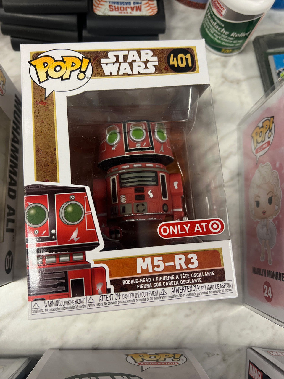 M5-R3 Star Wars Droid Target Exlusive Funko Pop figure 401