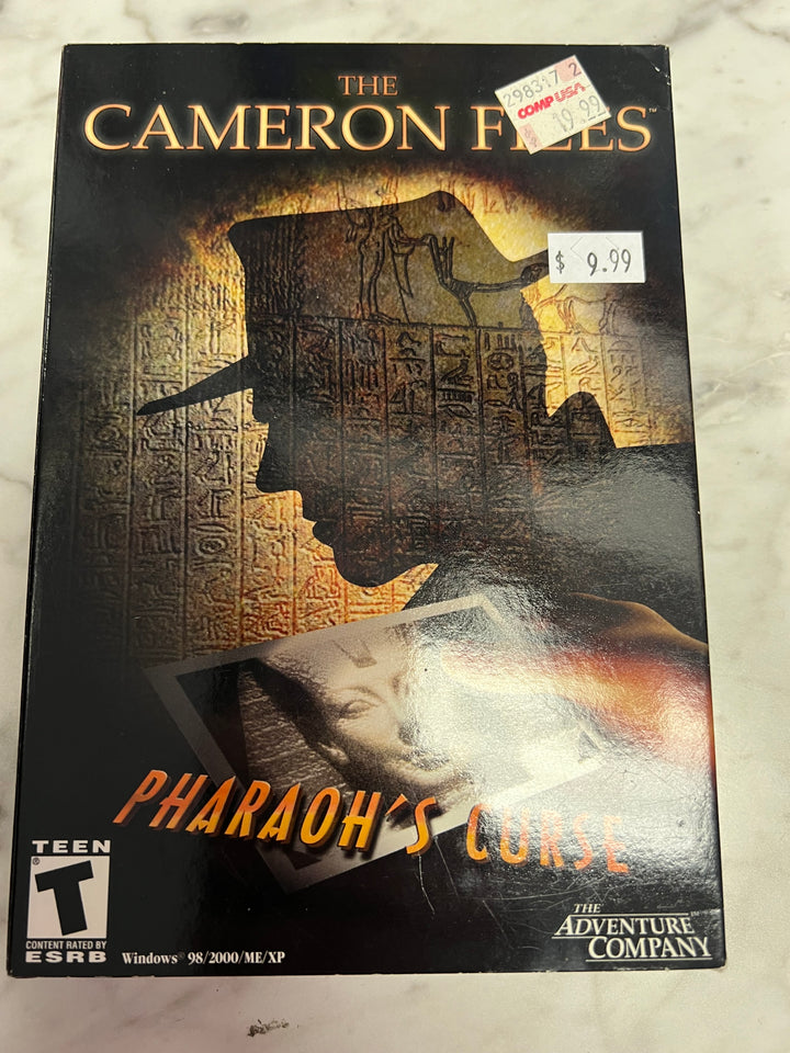 Cameron Files: Pharaoh's Curse - 2002 Windows PC CD-ROM Action/Adventure Game     PC73024