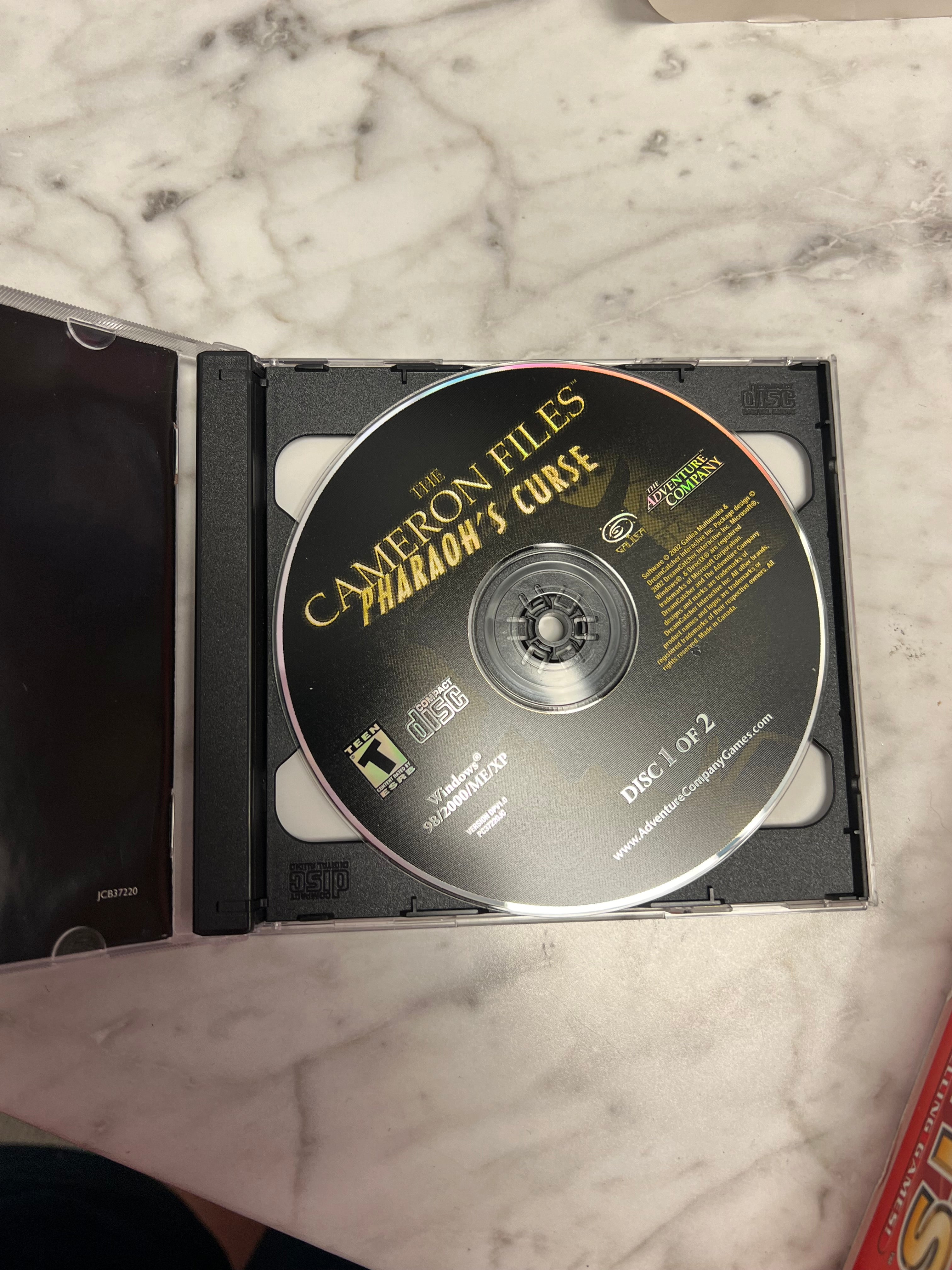 Cameron Files: Pharaoh's Curse - 2002 Windows PC CD-ROM Action