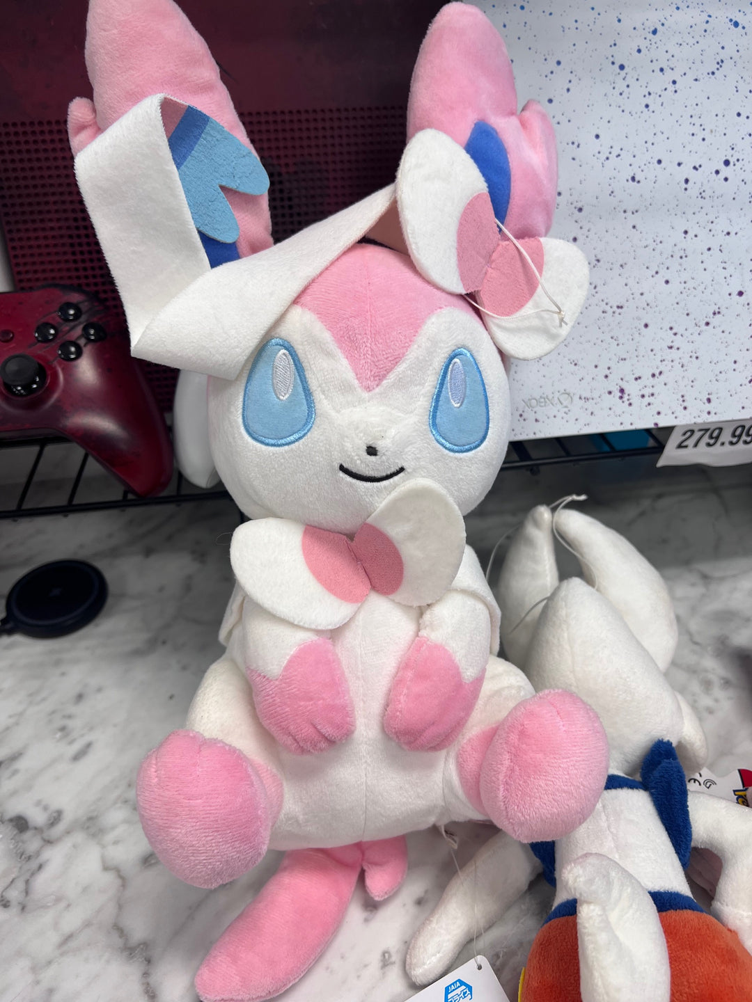 Bandai Spirits Pokemon Pocket Monsters Sylveon 13" Plush w/ tags PL103025