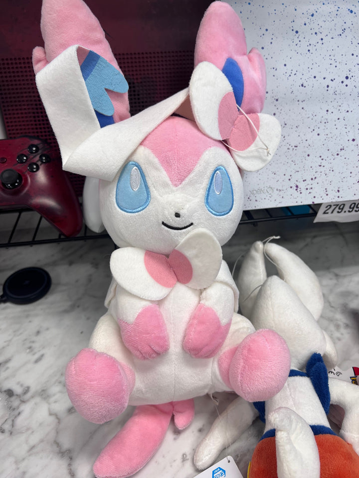 Bandai Spirits Pokemon Pocket Monsters Sylveon 13" Plush w/ tags PL103025