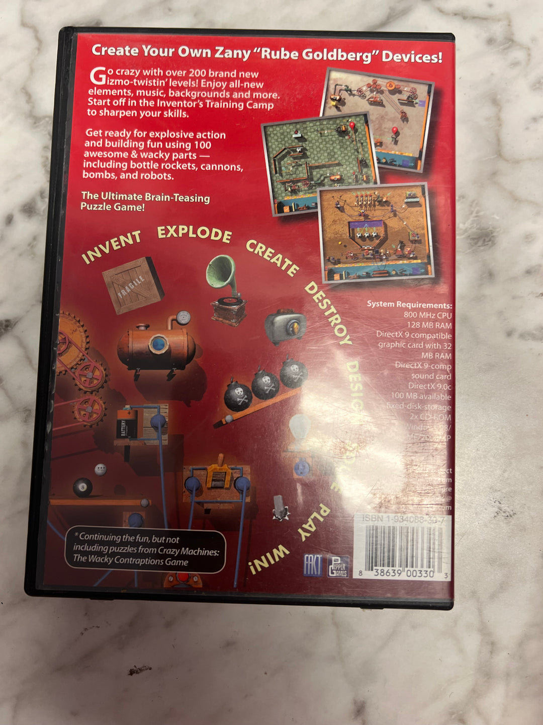 Crazy Machines 1.5 PC CD-ROM     PC73024