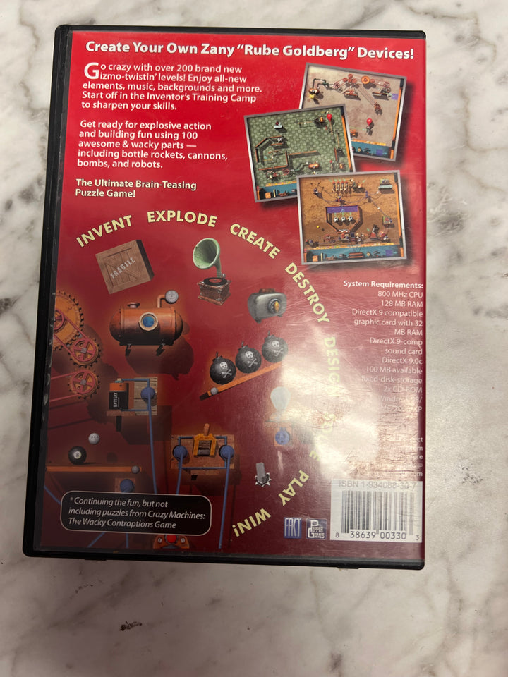 Crazy Machines 1.5 PC CD-ROM     PC73024