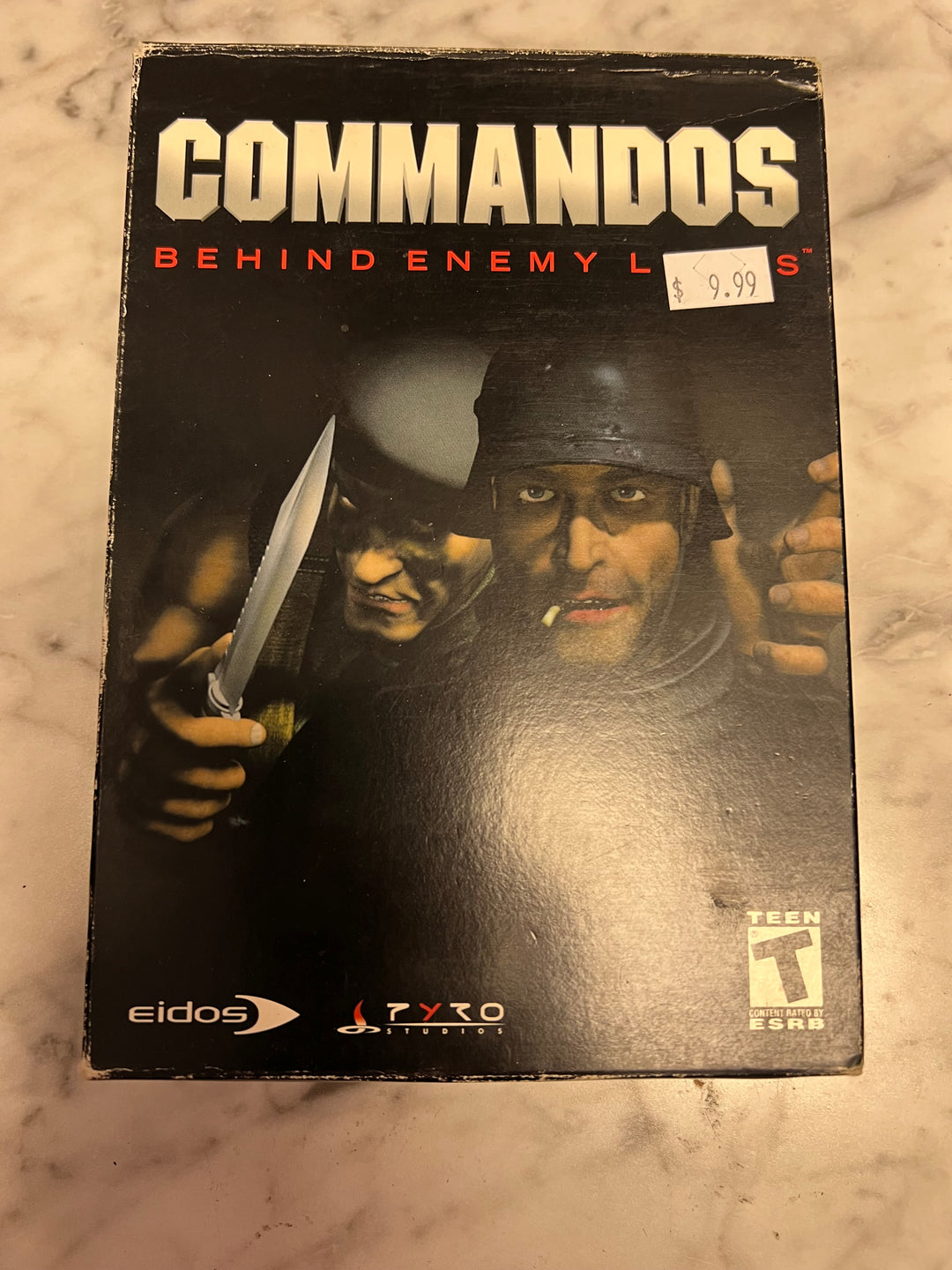 Vintage PC CD-Rom Video Game Commandos Behind Enemy Lines     PC73024