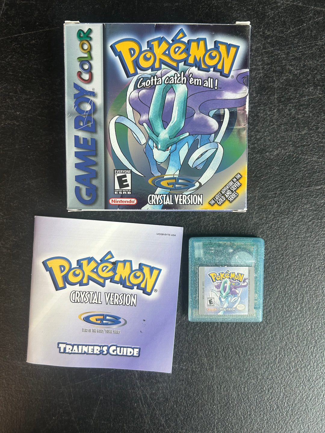 Pokemon Crystal Version - Game Boy Color GBC NI12125