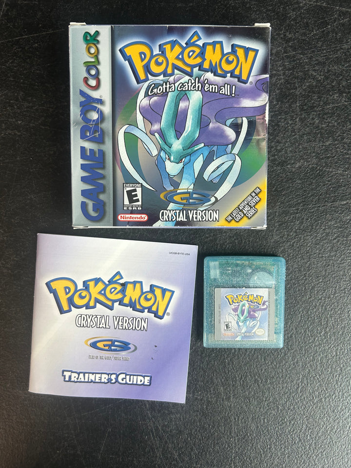 Pokemon Crystal Version - Game Boy Color GBC NI12125