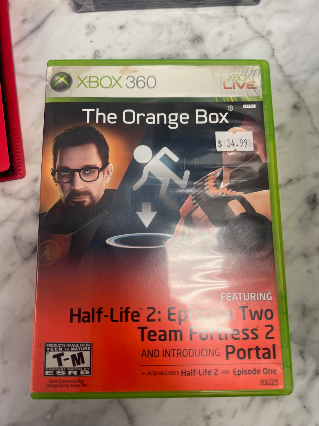 The Orange Box (Half-Life 2 Team Fortress 2 and Portal - Xbox 360 X5525