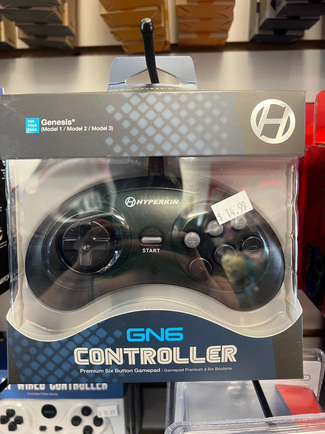 Hyperkin - GN6 Controller for Sega Genesis NA72925