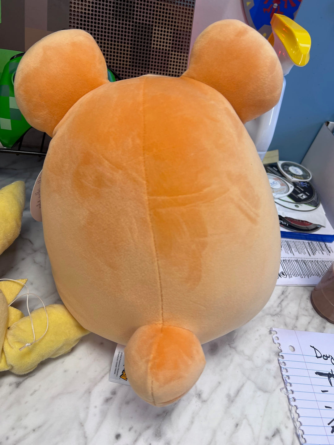 Squishmallows Pokemon 12” Teddiursa Plush NEW With Tags little stain on mouth PL103025