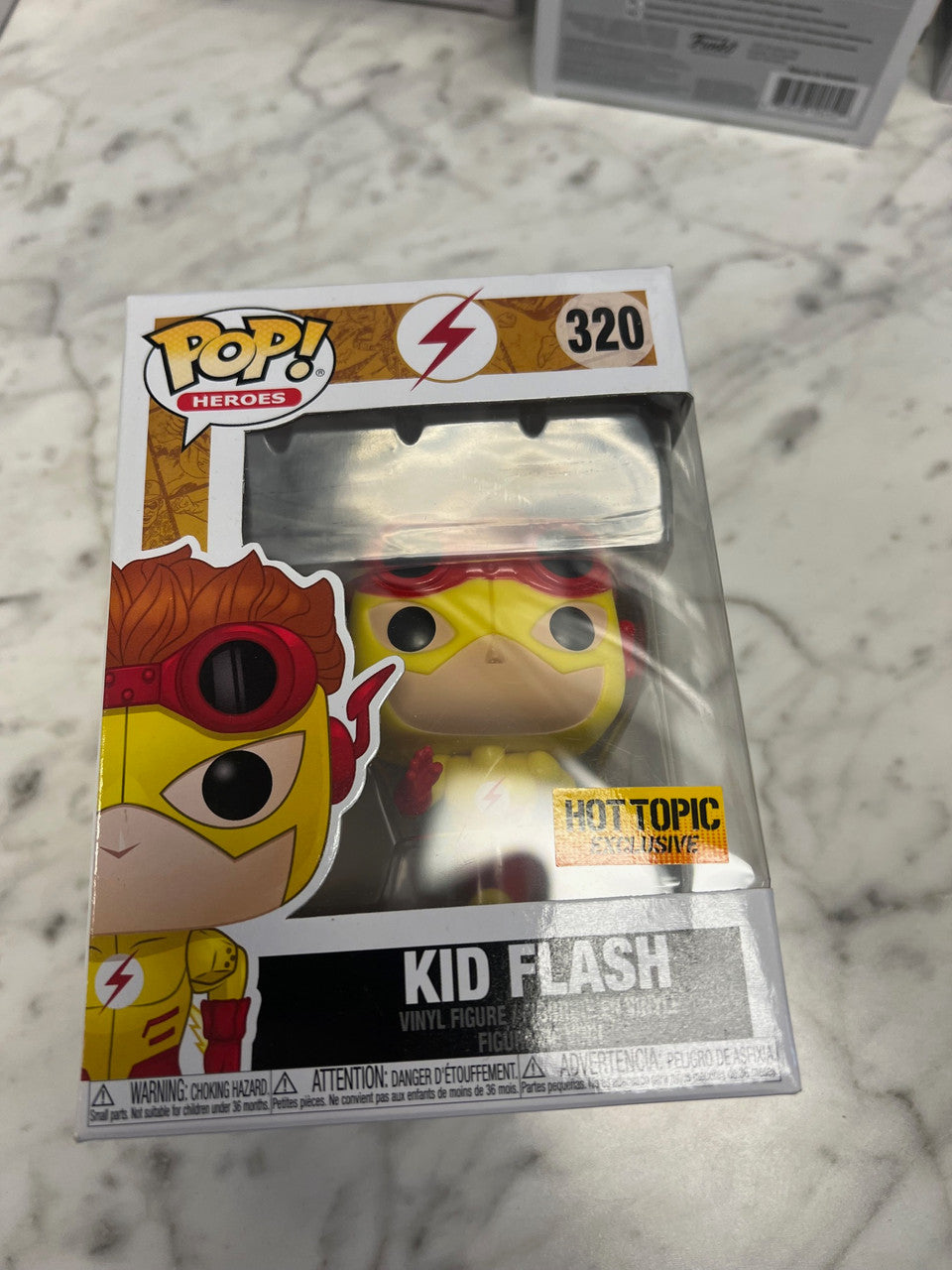 Kid Flash Hot Topic Exclusive Funko Pop figure 320