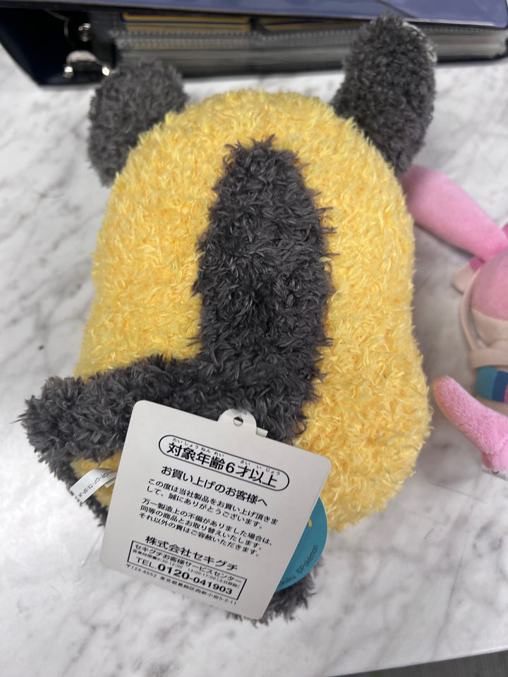 Bandai Spirits Pokemon Pocket Monsters Fluffy Dedenne 8" Plush w/ tags PL103025