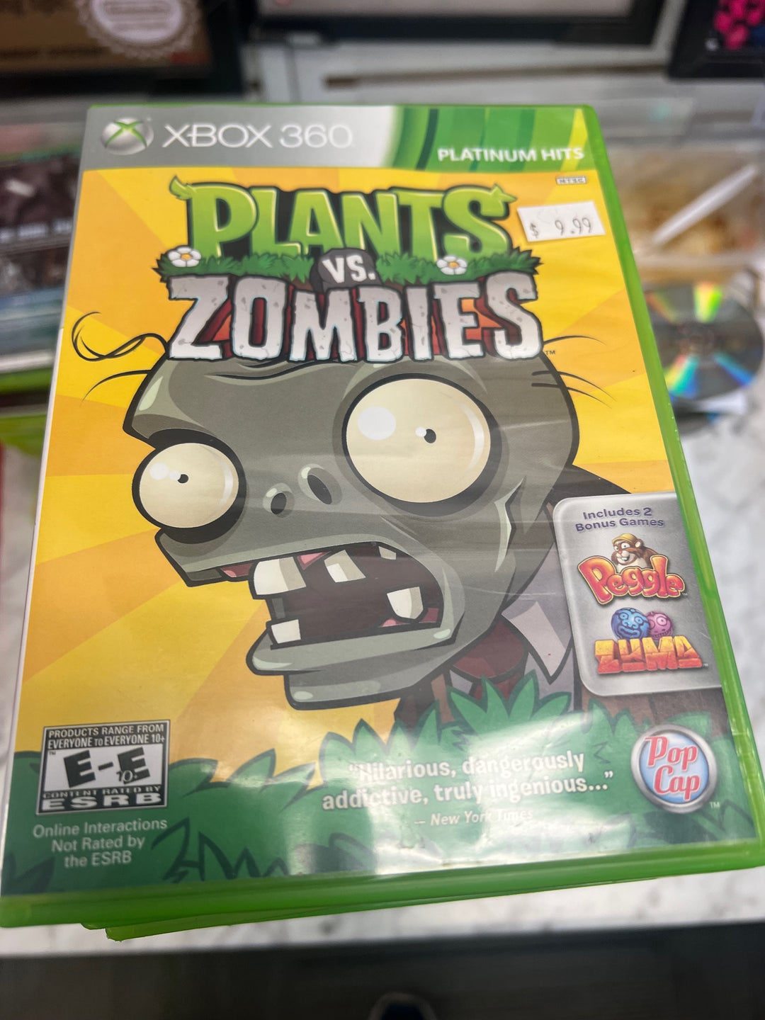 Plants vs. Zombies - Xbox 360 X5525