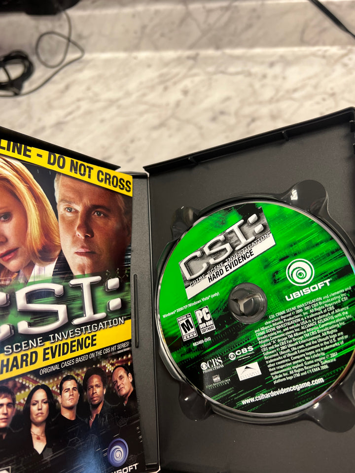 CSI Hard Evidence PC Game Windows 2000 XP Vista    PC73024