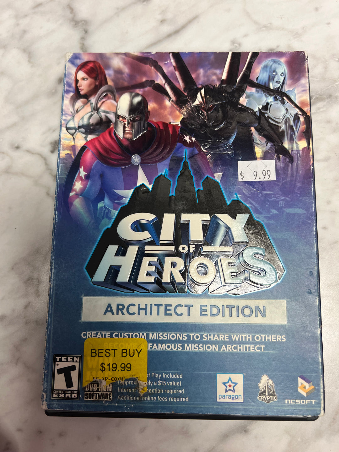 City of Heroes: Architect Edition (Windows/Mac, 2009) PC DVD-ROM    PC73024