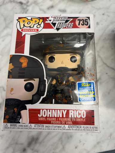 Johnny Rico Starship Troopers Funko Pop figure 735 limited