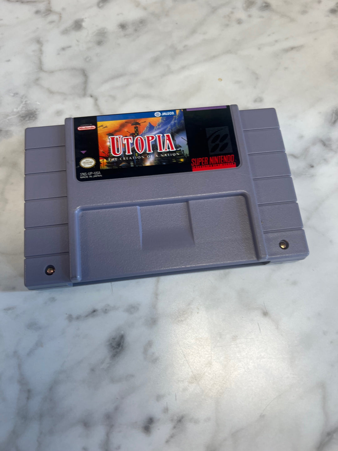 Utopia The Creation of a Nation - SNES C73025